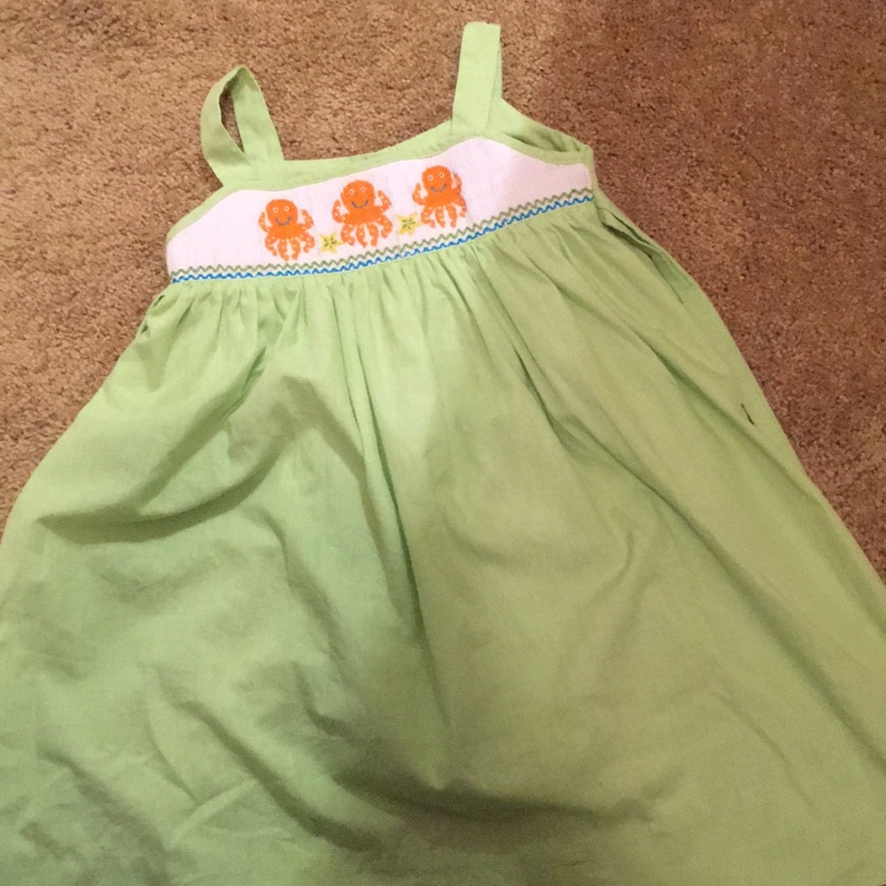Smocked Octopus Dress